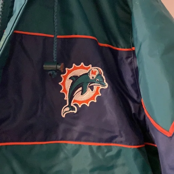 Vintage Jeff Hamilton an Original Pro Sport Dolphins Jacket size M - Picture 4 of 16